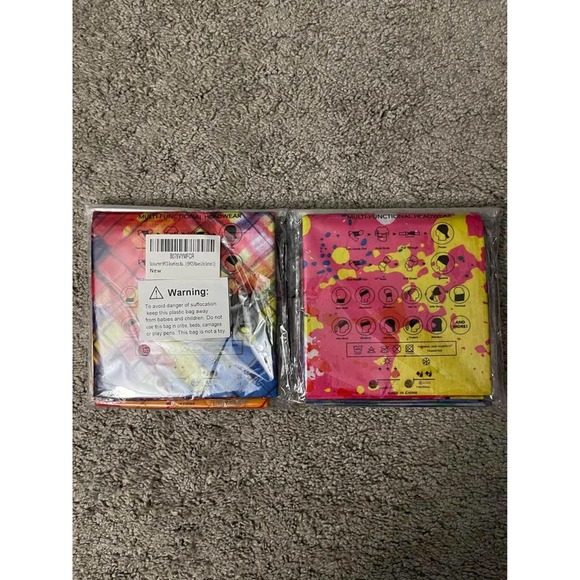 Neck Gaiter Face Mask Bandana (9 Pack) - Picture 2 of 7